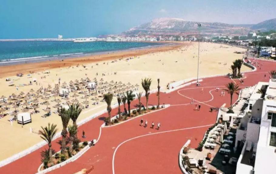 Appartement Deluxe Avec Piscine Privee Agadir Exterior photo
